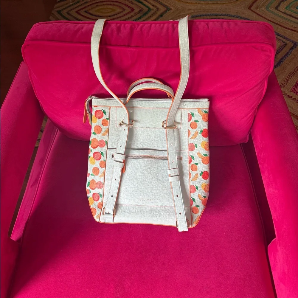 Cole Hahn Citrus Tote/Backpack - Picture 3 of 7
